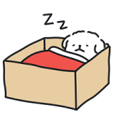 [线条小狗-新春篇_歇了]